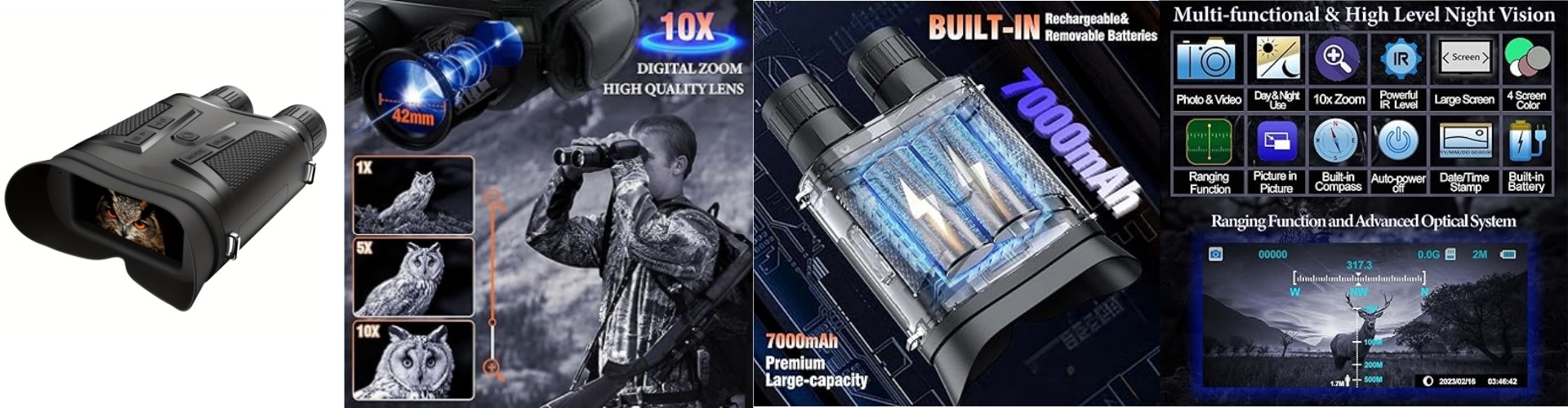 calidad Gafas de visión nocturna fábrica