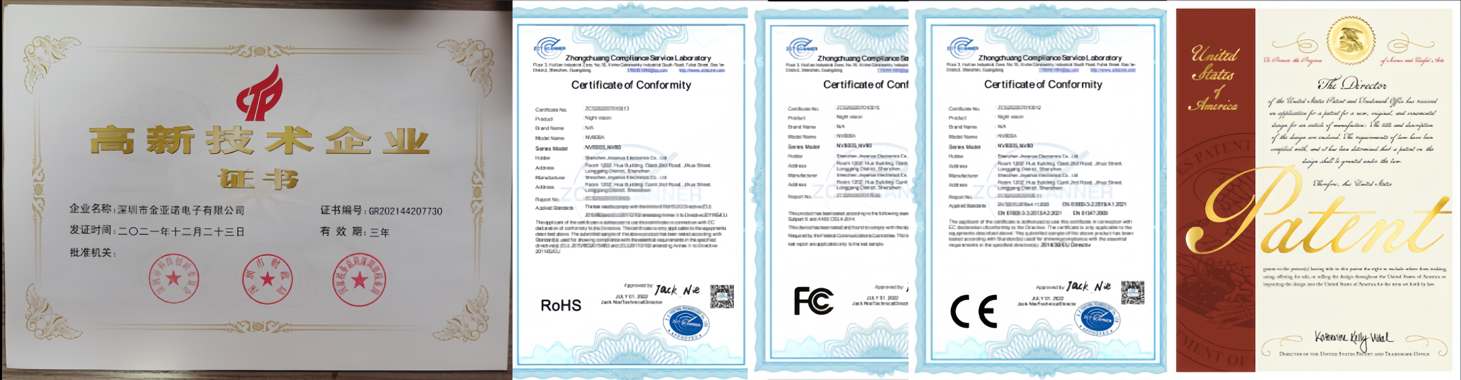 calidad Gafas de visión nocturna fábrica