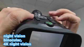 Binocular de visión nocturna Mini 90 4K con brújula