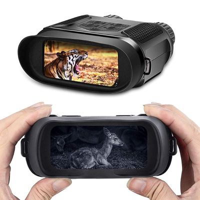 Binoculares de visión nocturna - IR, pantalla de 4 pulgadas, zoom 2X - Accesorios esenciales para la caza de ciervos