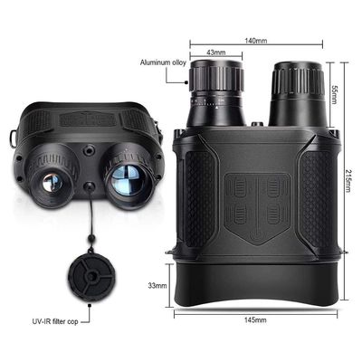 Compacto NV400B binoculares digitales de visión nocturna 2X Magnificación óptica 3W LED infrarrojo 320 * 240 pantalla