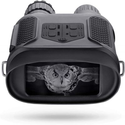 Binoculares de visión nocturna - IR, pantalla de 4 pulgadas, zoom 2X - Accesorios esenciales para la caza de ciervos