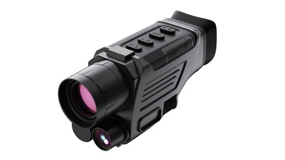 Magnificación óptica 5X 850NM IR de visión nocturna Monocular con resolución de video de 1920*1080