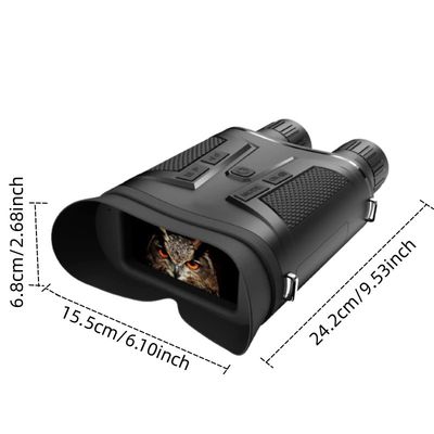 827g de larga distancia 2k 1080p visión nocturna y gafas infrarrojas cámara térmica de caza