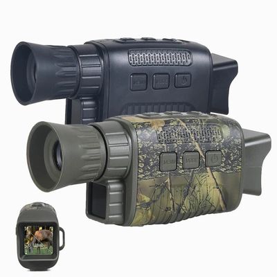 5x8 Ir Visión Óptica Visión nocturna Binoculares Infrarrojos Monoculares térmicos Tarjeta de 16 GB