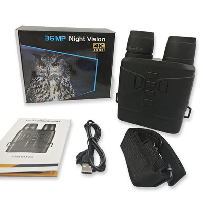 Luces de visión nocturna infrarrojas binoculares para la caza Logotipo del cliente y color 6.0V