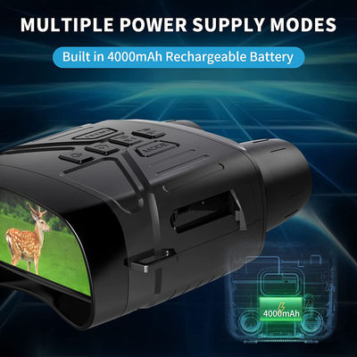 155x120x60mm IR Nv4000 4k HD Visor nocturno Binoculares con baterías de 4000 mAh