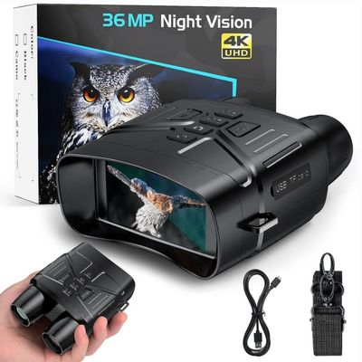400m IR Distancia de 3 pulgadas Display Digital de visión nocturna Binoculares de vigilancia Ejército Nvgs