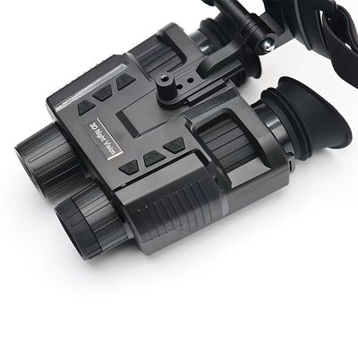 Sistema de visión nocturna con prismáticos digitales de luz infrarroja montado en la cabeza