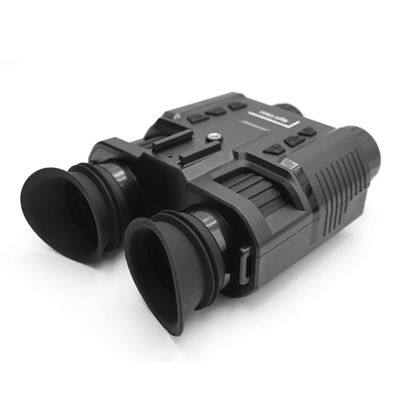 Enfrarrojos IR binoculares de visión nocturna 850nm 8X Digital HD cabeza montada para el casco