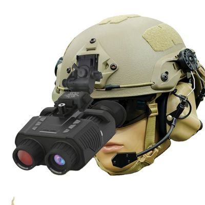 Gafas de visión táctica de noche montadas en la cabeza 4K FHD HD 250-300m Binoculares Nvg