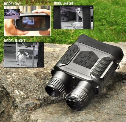 Binocular de visión nocturna digital de infrarrojos con función de cámara de vídeo y pantalla de visualización grande 210X145X65MM