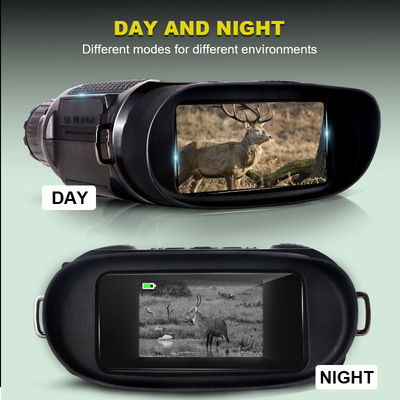 400M Full Dark Night Vision Binoculares infrarrojos para la caza Gafas nocturnas infrarrojas