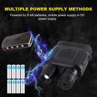 400M Full Dark Night Vision Binoculares infrarrojos para la caza Gafas nocturnas infrarrojas