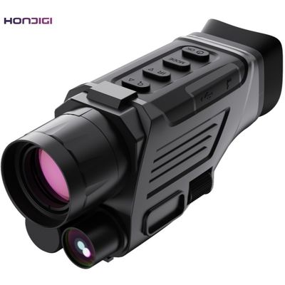 200m 5x 1080p HD Digital Monocular de visión nocturna con funciones de reproducción de fotos y videos