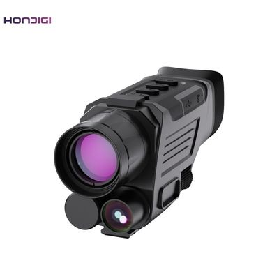 Resolución Monoculares de visión nocturna de caza Cámara 6X Ajuste de brillo digital