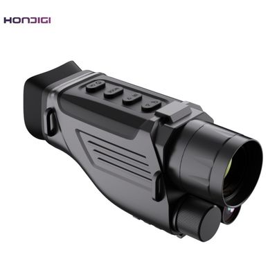 Visión nocturna de infrarrojos de largo alcance Monocular Lente de 32 mm Función de cámara de ajuste de tiempo
