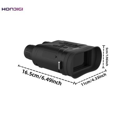Visión nocturna digital 6X Binocular Gafas de aumento digital 34MM Lente para el día y la noche