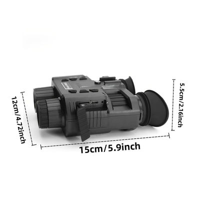 Visión nocturna digital IR Binoculares de combate Casco Visión nocturna Óptica monocular Caza