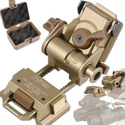 5.76 oz Gafas de visión nocturna Casco Binocular montado NVG L4G24 Metal