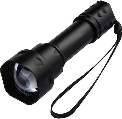 Tipo de fuente de luz IR de 940 nm con 850 nm de luz LED, distancia de trayectoria de luz de 100 yardas. Se requieren baterías de aluminio y litio de polímero