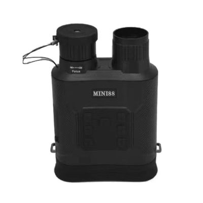 Sensor de calor Binoculares de visión diurna y nocturna con tarjeta SD de cámara 4K