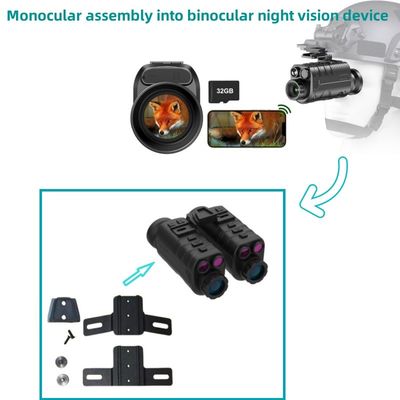 9 millones de imágenes fotográficas Resolución de imagen 31 mm IR LED gafas de visión nocturna 1080P