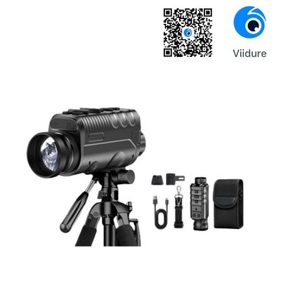 6X Magnificación digital Gafas de visión nocturna 1080P Resolución de vídeo 256GB Medios de almacenamiento