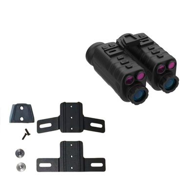 Rifle de largo alcance de alcance monocular de precisión HD cámara 4K 6X 4X táctica