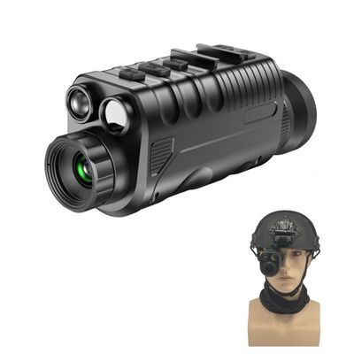 Rifle de largo alcance de alcance monocular de precisión HD cámara 4K 6X 4X táctica