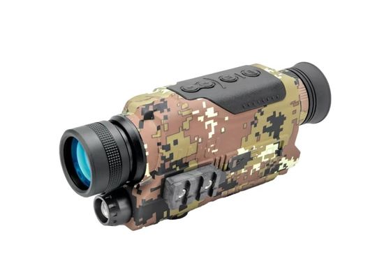 Dispositivo de caza de visión nocturna digital de infrarrojos portátil de alcance monocular Tarjeta de 8 GB