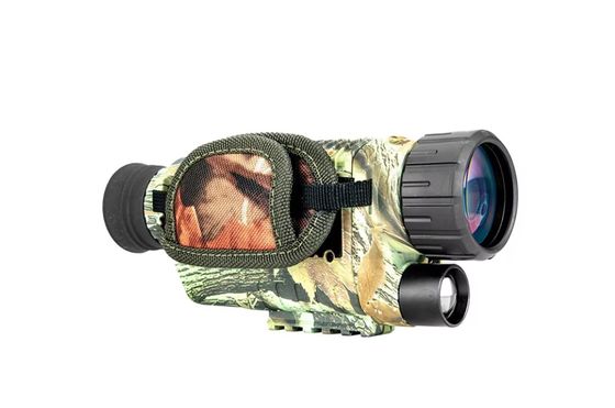 Dispositivo de caza de visión nocturna digital de infrarrojos portátil de alcance monocular Tarjeta de 8 GB