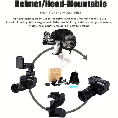 Gafas de visión nocturna de infrarrojos militares antorchas para reconocimiento de vigilancia con poca luz