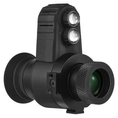 Dispositivo de visión nocturna monocular de infrarrojos de 300 metros con retículo digital.