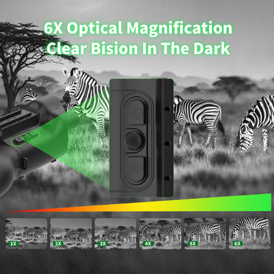 Binoculares de visión nocturna con brújula electrónica con personalización ODM y medición de rango de alta precisión