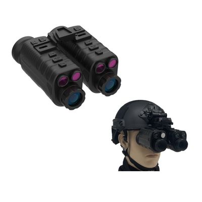 NVG07S Gafas de visión nocturna de infrarrojos con resolución de video 4K y lente objetiva de 25 mm alimentadas por batería de litio recargable
